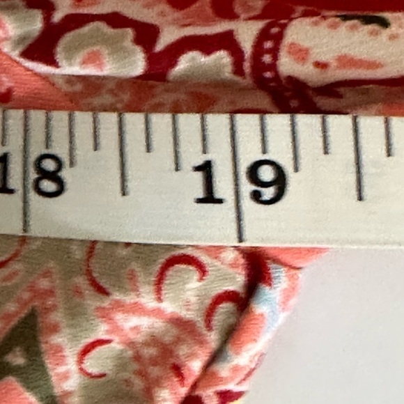 London Times dress sz 10 beautiful print that reminds me of a silky scarf - Picture 4 of 13